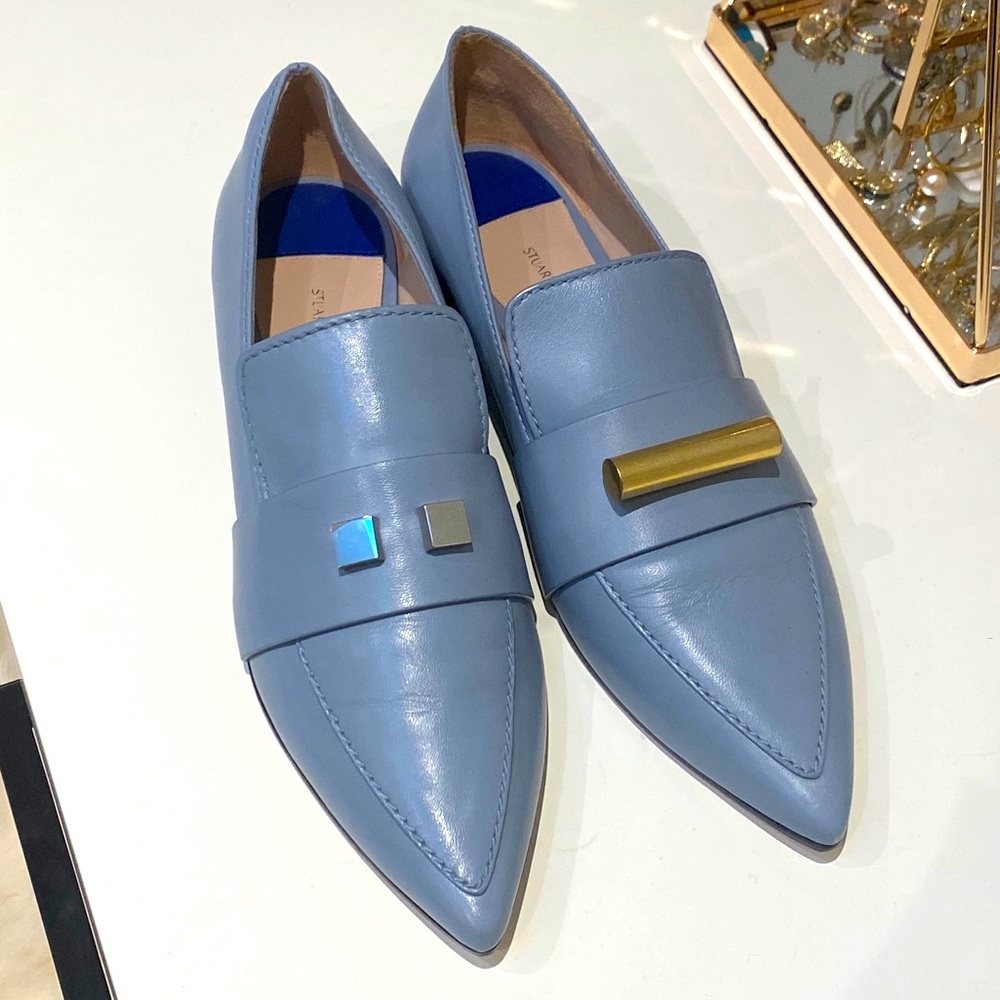 Stuart Weitzman Vega Loafer Blue 6.5